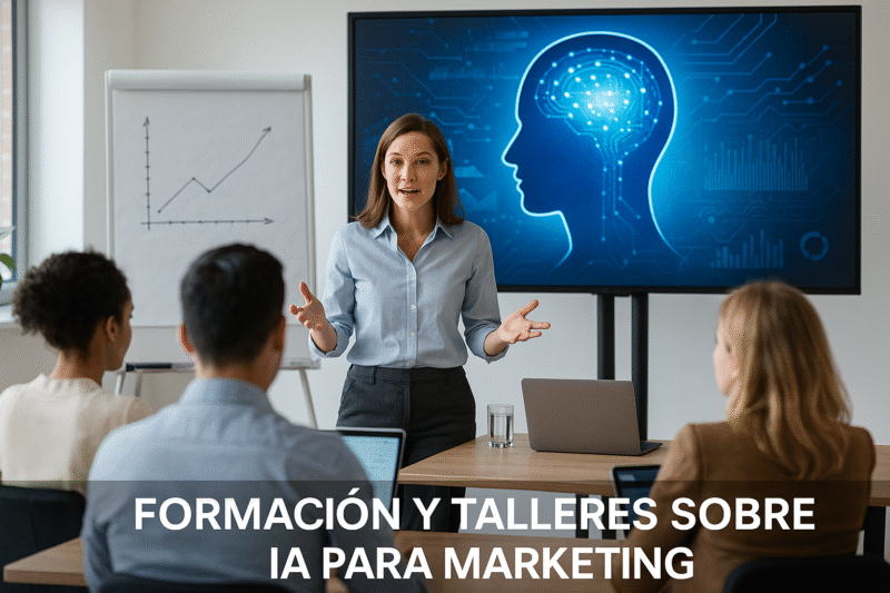 Formación y Talleres sobre IA para Marketing.